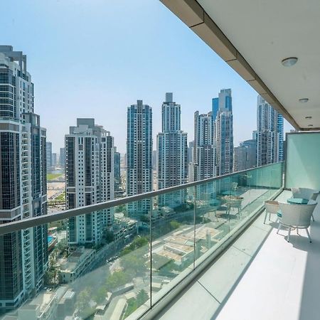 Paramount Midtown -Stunning 2 Bedroom Apt With Burj-Khalifa View Dubái Exterior foto