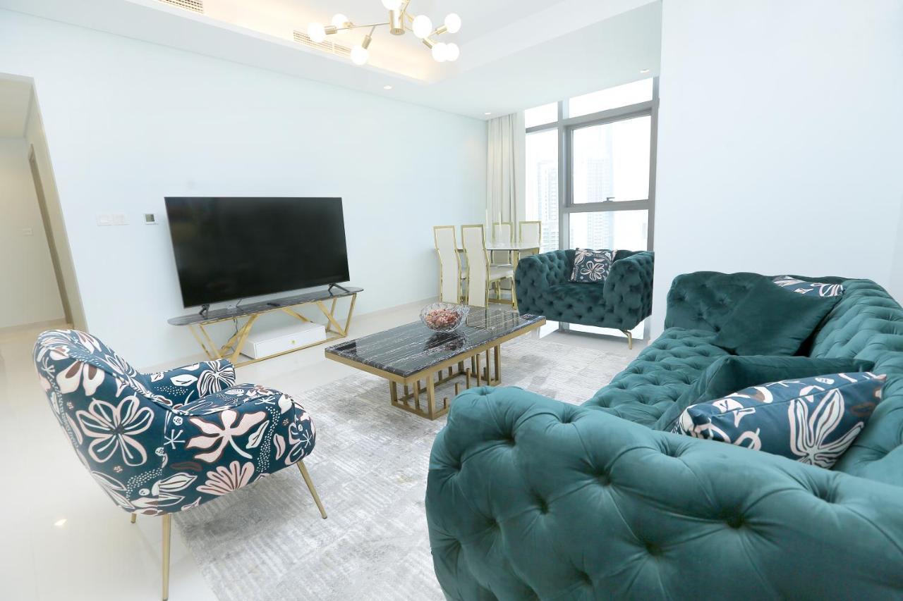 Paramount Midtown -Stunning 2 Bedroom Apt With Burj-Khalifa View Dubái Exterior foto